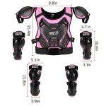 Kids Motocross Armor Suit with Chest, Knee & Elbow Pads