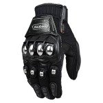 Steel Knuckle Touchscreen ATV Motocross Racing Gloves