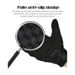 Air Flow Steel Knuckle Touchscreen Motorcycle Gloves