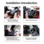 SHEJISI UTV Side Mirrors,You No Longer Need to Adjust by Hand,Innovative Automatic Reset Function,for 1.5"-2.0" Roll Cage,Compatible with Polaris RZR,Can Am Maverick,Honda Pioneer SXS,Kawasaki Mule