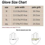 Steel Knuckle Touchscreen ATV Motocross Racing Gloves