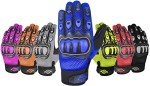 Alpha Cycle Gear Moto Sports Gloves - Black/Blue