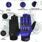 Alpha Cycle Gear Moto Sports Gloves - Black/Blue