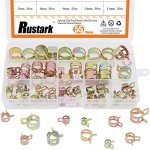 Rustark 55-Piece Fuel Line Hose Clamp Kit