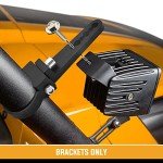 XJMOTO 1.75” Side Roll Cage Light Mounts