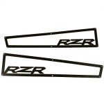 2014-2018 Polaris RZR XP 1000 XP4 1000 & Turbo Side Vent Covers Includes Stainless Steel Hardware"Anodized Black Aluminium"1 Pair