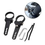 XJMOTO 1.75” Side Roll Cage Light Mounts
