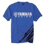 Yamaha Flare Blue Cotton ATV Crew Neck Tee