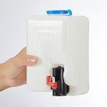 KEMIMOTO Universal ATV Windshield Washer Kit 12V