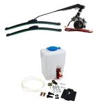 UTV Windshield Washer Kit with Turbo Pump 12V
