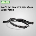 ASLAM Type-G All-Season Wiper Blade Set 24"+17