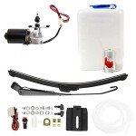 UTV Windshield Washer Kit with Turbo Pump 12V