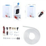UTV Windshield Washer Kit with Turbo Pump 12V