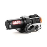 3500lb 12V Electric Winch with Synthetic Rope