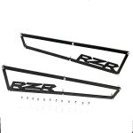 2014-2018 Polaris RZR XP 1000 XP4 1000 & Turbo Side Vent Covers Includes Stainless Steel Hardware"Anodized Black Aluminium"1 Pair