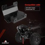 Heavy Duty Winch Mount Plate for Yamaha Grizzly