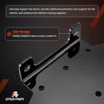 Heavy Duty Winch Mount Plate for Yamaha Grizzly