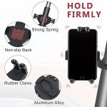 UTV Phone Mount - 360 Adjustable Heavy Duty Phone Holder Fit For 1.75 to 2 Inch UTV Roll Bar Compatible With Can-Am Maverick X3/ RZR/Ranger/Talon Pioneer 1000 For 4.0 Inch to 7.2 Inch Cell Phone