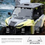KIWI MASTER Full Windshield for Yamaha Wolverine RMAX