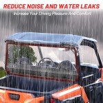 StarknightMT Rear Windshield for Polaris General 1000