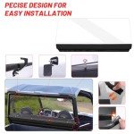 StarknightMT Rear Windshield for Polaris General 1000