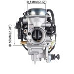 PUCKY Carburetor for Honda Fourtrax ATVs