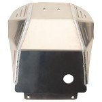 Tusk Silver Aluminum Skid Plate for CRF 300L