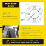 YHTAUTO 4x110 to 4x115mm ATV Wheel Spacers