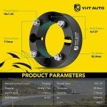YHTAUTO 2" ATV Wheel Spacers 4x137mm