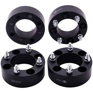 VLAOSCHI 2" Black ATV UTV Wheel Spacers - Pack of 4
