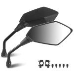 ATV Side View Mirrors for 7/8" Handlebars