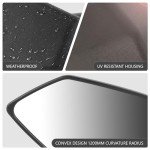 ATV Side View Mirrors for 7/8" Handlebars