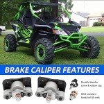 M MATI Brake Calipers with Pads for Arctic Cat