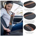 Ziciner 2 PCS Seat Belt Shoulder Strap Covers