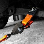VULCAN 2" x 22" Axle Tie Down Strap - 4 Pack