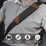 Ziciner 2 PCS Seat Belt Shoulder Strap Covers
