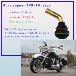 Ziciner 2-Pack 135° Angle Tire Valve Stems