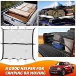 Large Bungee Cargo Net for Pickup Bed