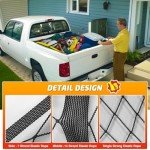Large Bungee Cargo Net for Pickup Bed