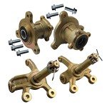 ZXTDR ATV Front Disc Brake Hub & Knuckle Assembly