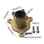 ZXTDR ATV Front Disc Brake Hub & Knuckle Assembly