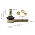 Go Kart Front Wheel Rim Hub Assembly Kit