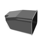 CPOWACE Under Seat Storage Bin for Kawasaki Mule