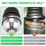 Youxmoto Front CV Axle for Arctic Cat Wildcat