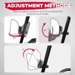 KEMIMOTO Adjustable UTV Side Mirrors for Roll Bars
