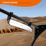 CUSAUTV Wide Angle Rear View Mirror for Teryx