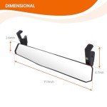 CUSAUTV Wide Angle Rear View Mirror for Teryx