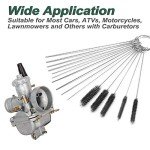 Carburetor Cleaning Tool Kit with Needles & Brushes