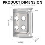 Front Skid Plate for Honda Foreman 400/450 ATV