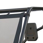 Classic Accessories QuadGear UTV Front/Rear Windshield, Fits Yamaha Rhino, Black